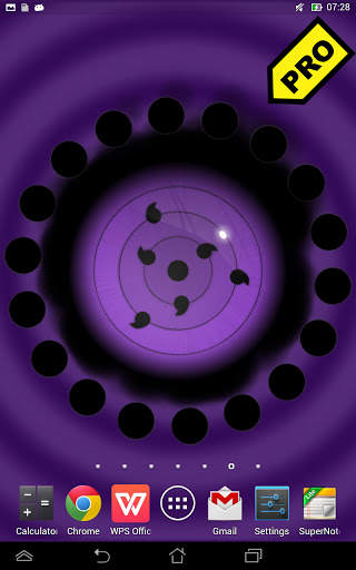 Sharingan Rinnegan Live Wallpaper скриншот 3