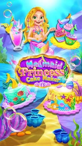 Mermaid Glitter - Cake Maker Chef for Girls screenshot 4