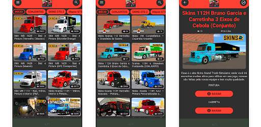 Skins Grand Truck Simulator 2 PRO screenshot 1