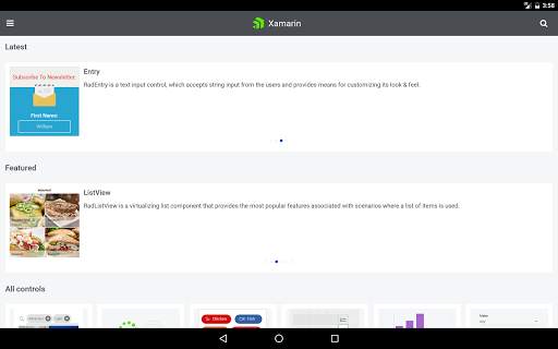 Telerik UI for Xamarin Samples screenshot 18