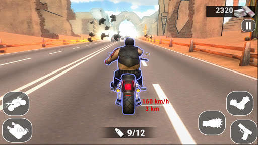 3D Madness Bike Racing:Highway screenshot 1