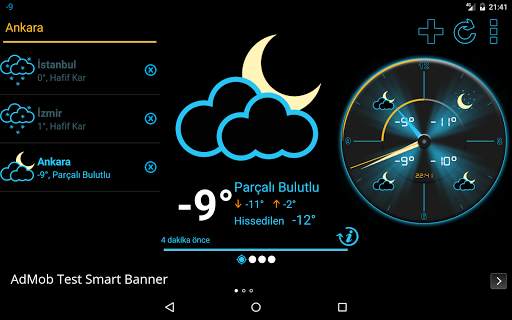 Hava Durumlu Saat screenshot 11