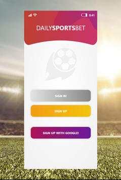 Daily Sports Bet (Betting Tips) screenshot 1