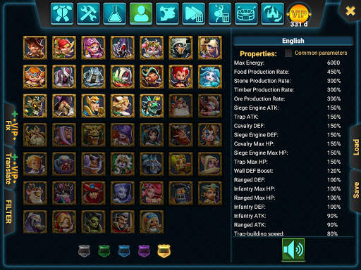 Dressing room - Lords mobile screenshot 4