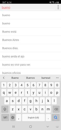 Todos Diccionario Español скриншот 1