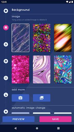 HD Clock Beautiful Wallpaper screenshot 1