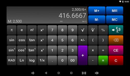 7Calc (Calculator & Converter) screenshot 7
