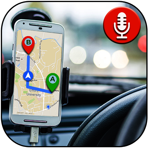 GPS ROUTE FINder, MAP VOICE GPS иконка