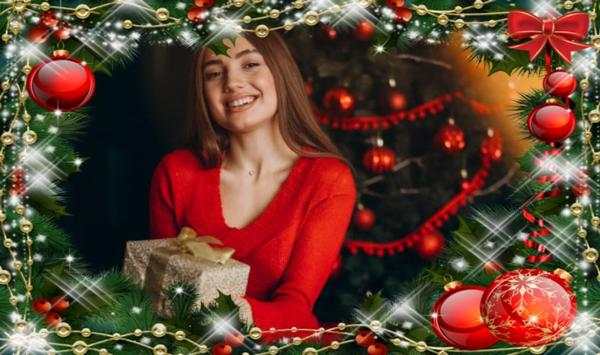 christmas photo frame screenshot 1