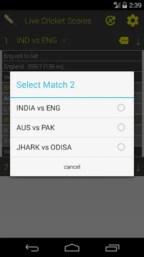 Fastest Live Cricket Scores screenshot 6