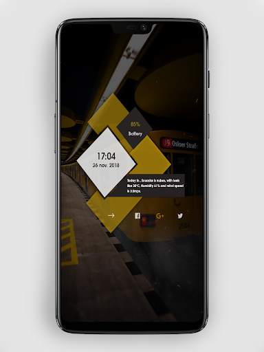 AX4 UI KWGT 2 تصوير الشاشة
