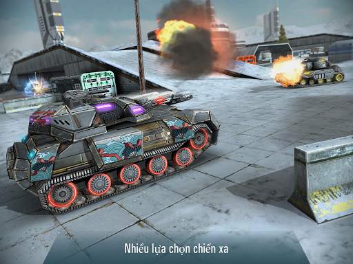 Iron Tanks: Trò Chơi Xe Tăng screenshot 4