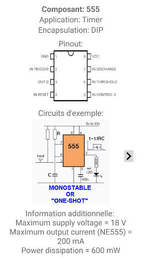 Electronic Component Pinouts screenshot 5