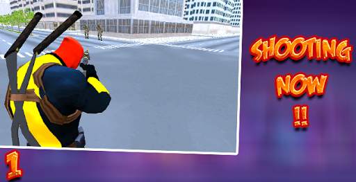 Captain Dead Ninja Rope Hero Vegas Gangster Crime screenshot 2