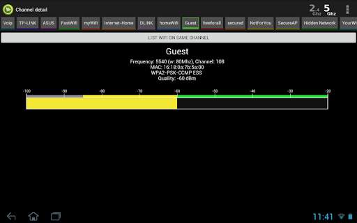 Wifi Analyzer Pro screenshot 24