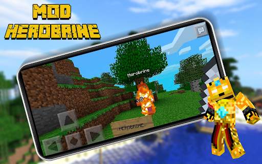 Mod Herobrine - Maps & Addon Minecraft PE 2021 screenshot 5