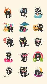 Kitty Messenger Stickers screenshot 2