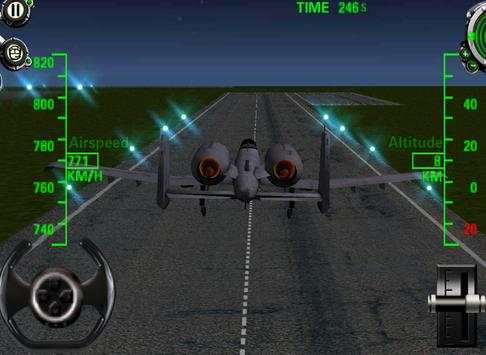 3D Army plane flight simulator screenshot 10