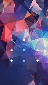 Green AppLock Theme Origami screenshot 2