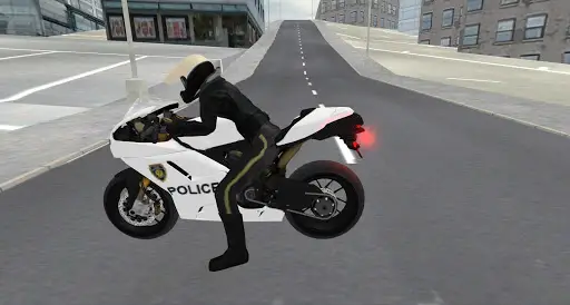 Police Motorbike Simulator 3D 3 تصوير الشاشة