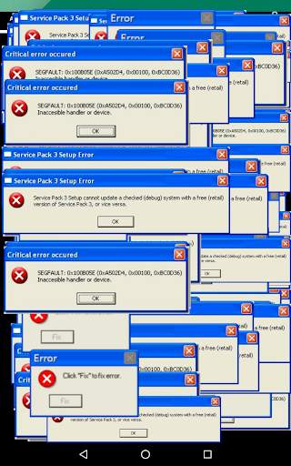 Windows XP Error screenshot 6