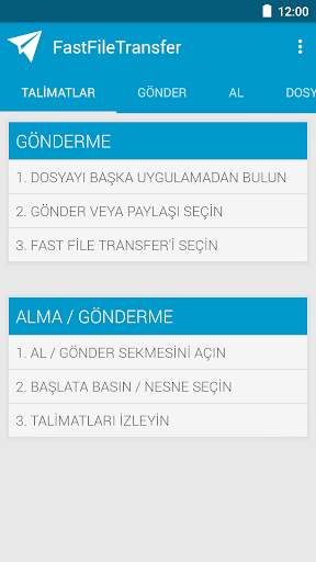 Fast File Transfer screenshot 1
