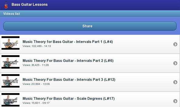 Bass-Gitarre-Unterricht screenshot 6