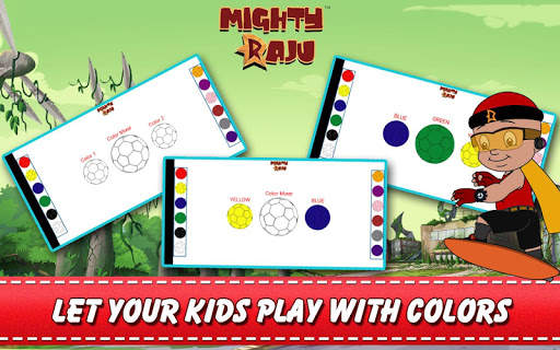 Play with Colors & Mighty Raju screenshot 2