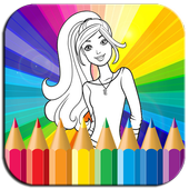 Coloring Book for Barbi icon
