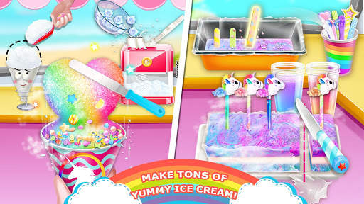 Unicorn Chef: Summer Ice Foods - Cooking Games screenshot 3