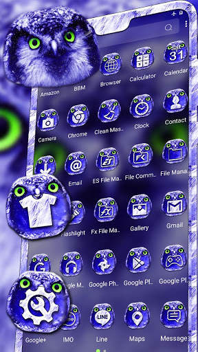Wild Owl Launcher Theme screenshot 2