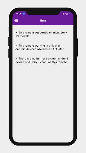 Remote for Sony TV screenshot 4