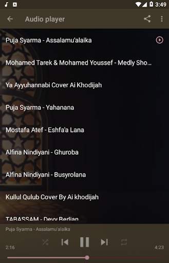 Salwa Syifa Rahma dan Sholawat Merdu Offline screenshot 1