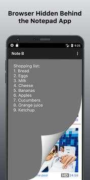 Secret Browser - X Notes screenshot 1