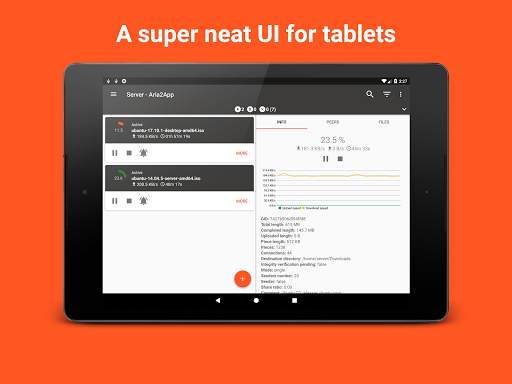 Aria2App (open source) screenshot 7