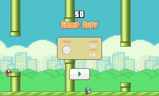 Flappy Two Birds скриншот 2
