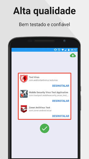 Antivirus Android screenshot 2