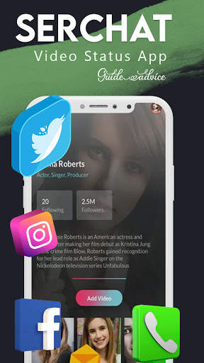 SerChat-Video Status App - Guide & Advice screenshot 5