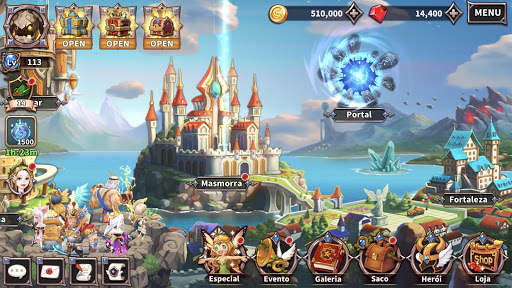 WITH HEROES - IDLE RPG screenshot 6