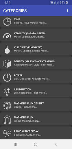 Engineering Unit Converter screenshot 1