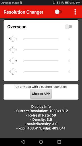 Screen Resolution Changer: Display Size & Density screenshot 3