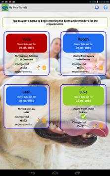 Pet Travel Checklist App screenshot 1