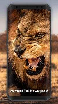 3D Lion live wallpaper screenshot 1