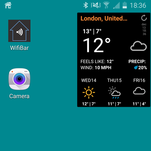 WifiBar Trial- Status bar Icon आइकन
