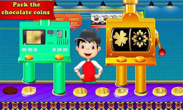Chocolate Coin Factory: Money Candy Making Games screenshot 4