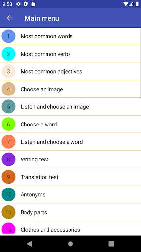 Learn Arabic screenshot 2