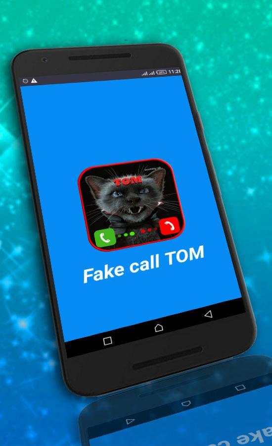 TOM fake call for cat prank screenshot 1