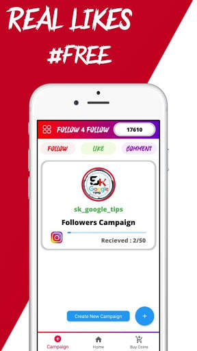 HQFollow Likes and Followers on instagram screenshot 1