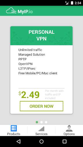MyIP.io Your Personal VPN / IP screenshot 1