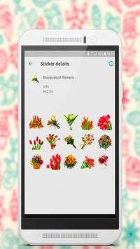 WAStickerApps Flowers screenshot 4